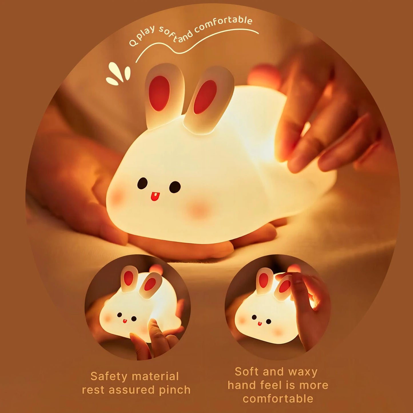 Baby Night Light Rabbit & Dog