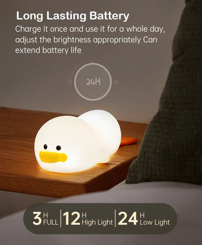 Doudou Duck night light USB charging