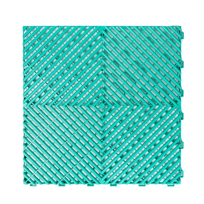 Vented Modular Interlocking PVC Floor Tiles 1Pc