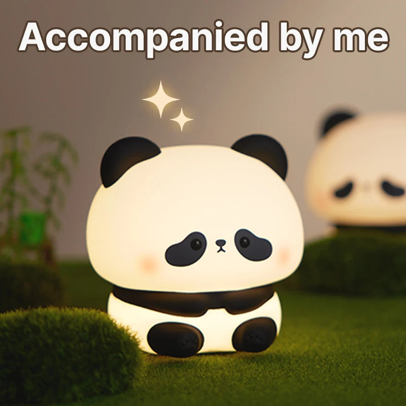 Panda Cute Silicone Night Light