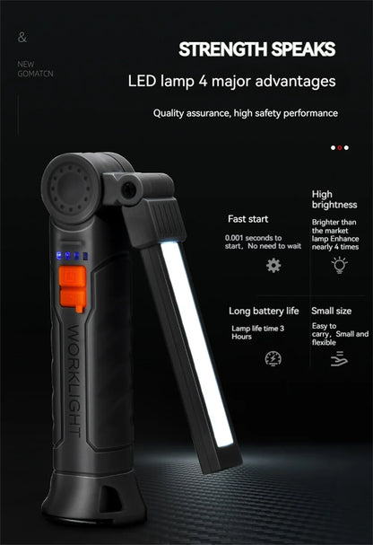 LED Flashlight IP64 Waterproof