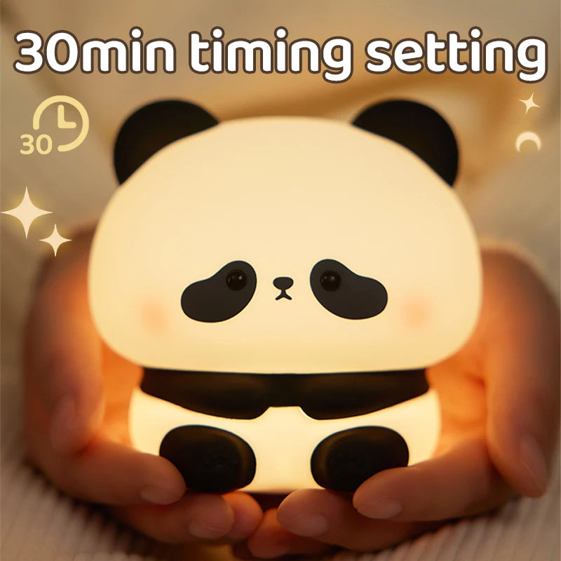 Panda Cute Silicone Night Light