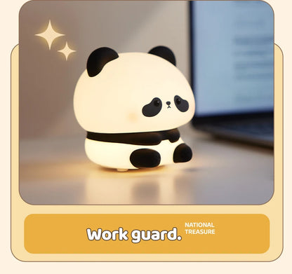 Panda Cute Silicone Night Light