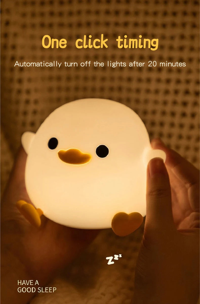 Doudou Duck night light USB charging