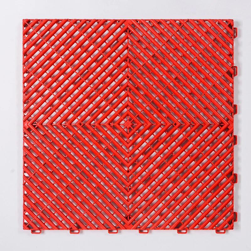 Vented Modular Interlocking PVC Floor Tiles 1Pc