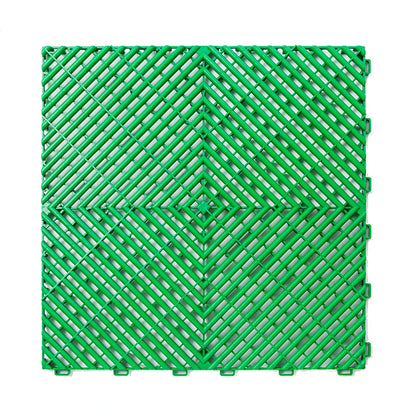 Vented Modular Interlocking PVC Floor Tiles 1Pc