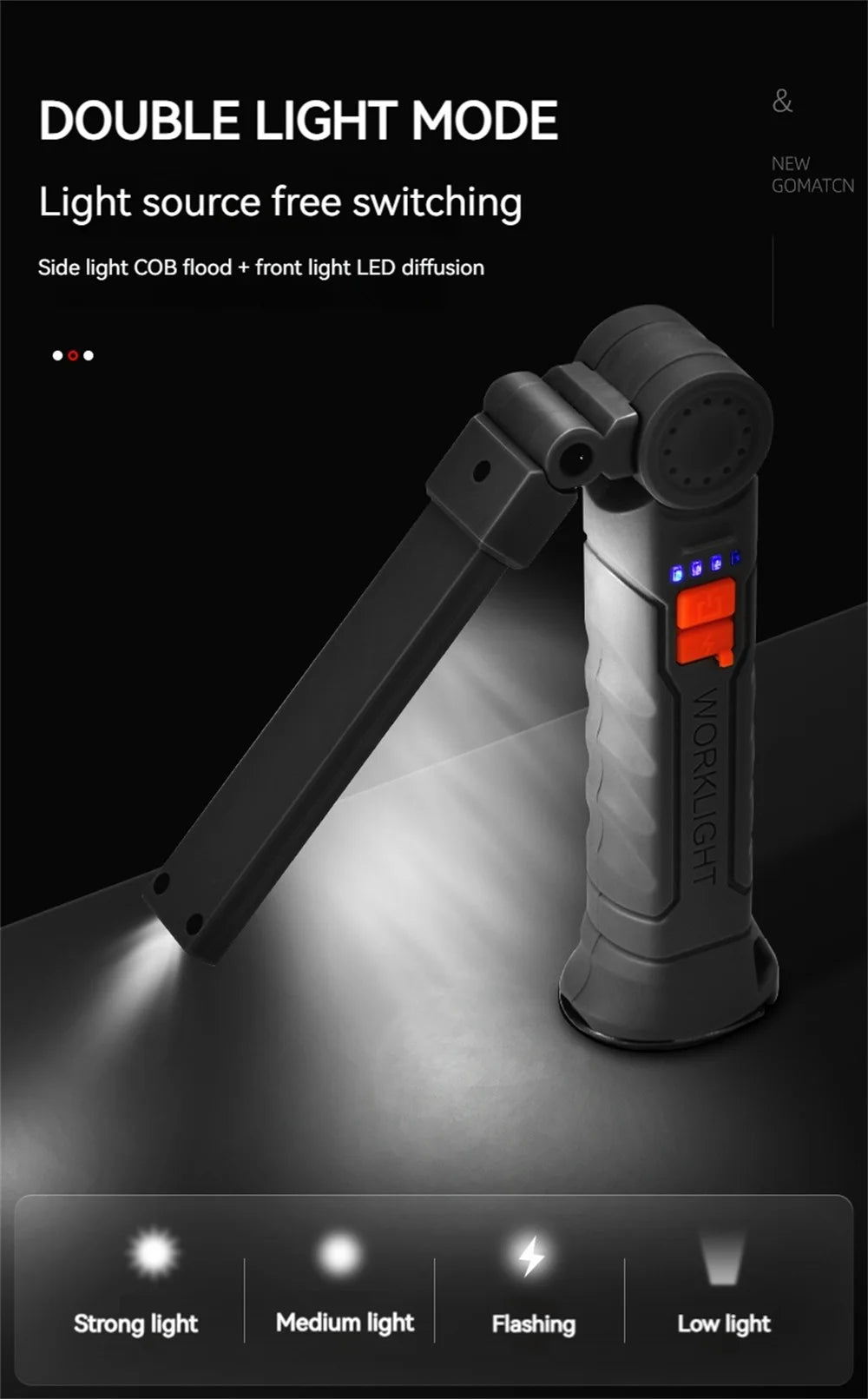 LED Flashlight IP64 Waterproof