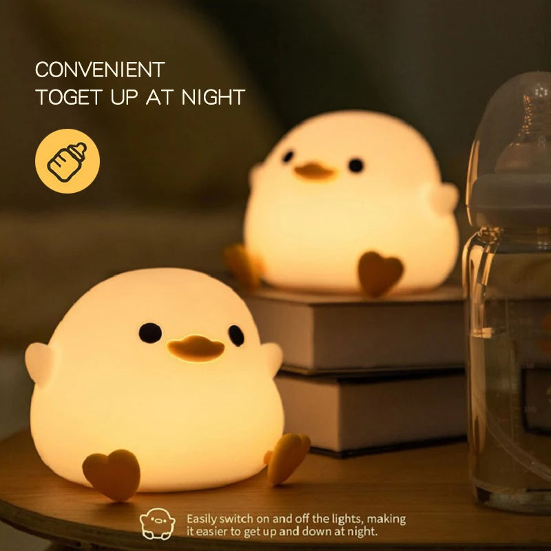 Doudou Duck night light USB charging