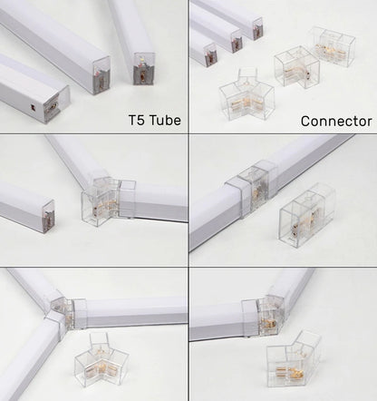 RGB Hexagon LED Bar Tube Lamp With Remote