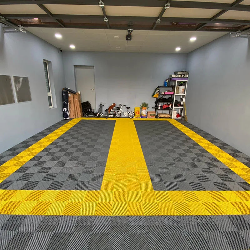 Vented Modular Interlocking PVC Floor Tiles Box 6.4 m²