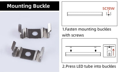 Dimmable Hexagon LED Tube Lighting With Frame AC110/220V