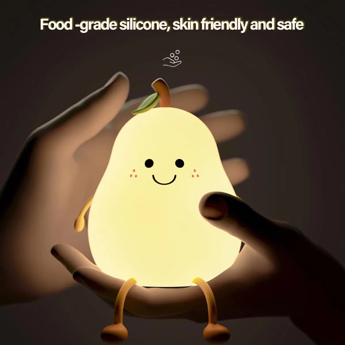 Cute Pear Night Light