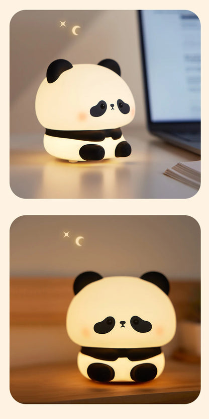 Panda Cute Silicone Night Light