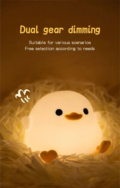 Doudou Duck night light USB charging