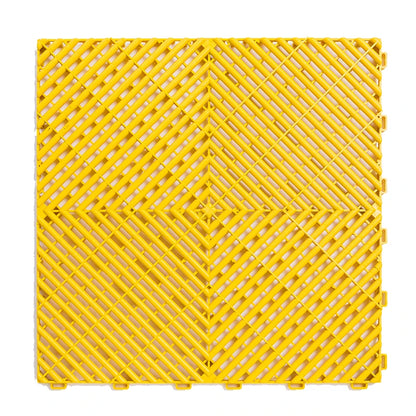 Vented Modular Interlocking PVC Floor Tiles 1Pc